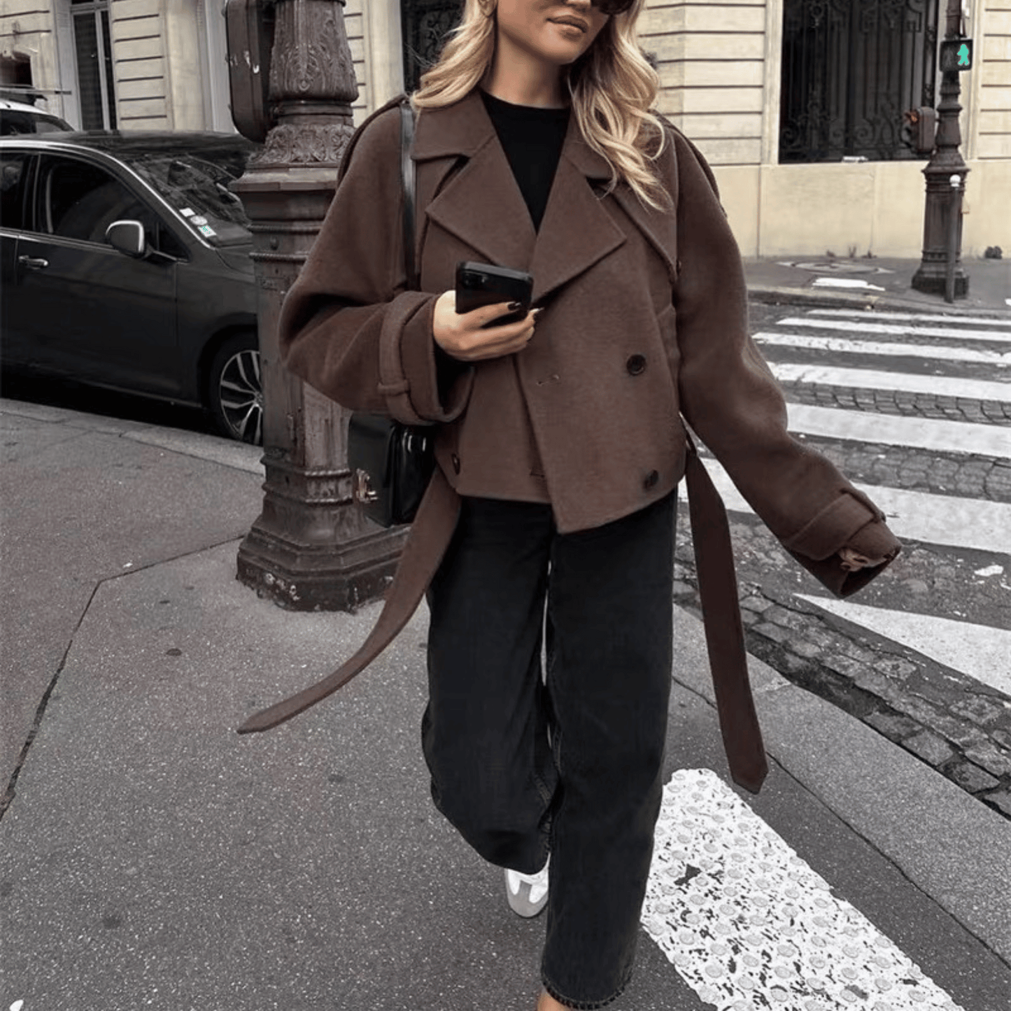 Cropped Trenchcoat